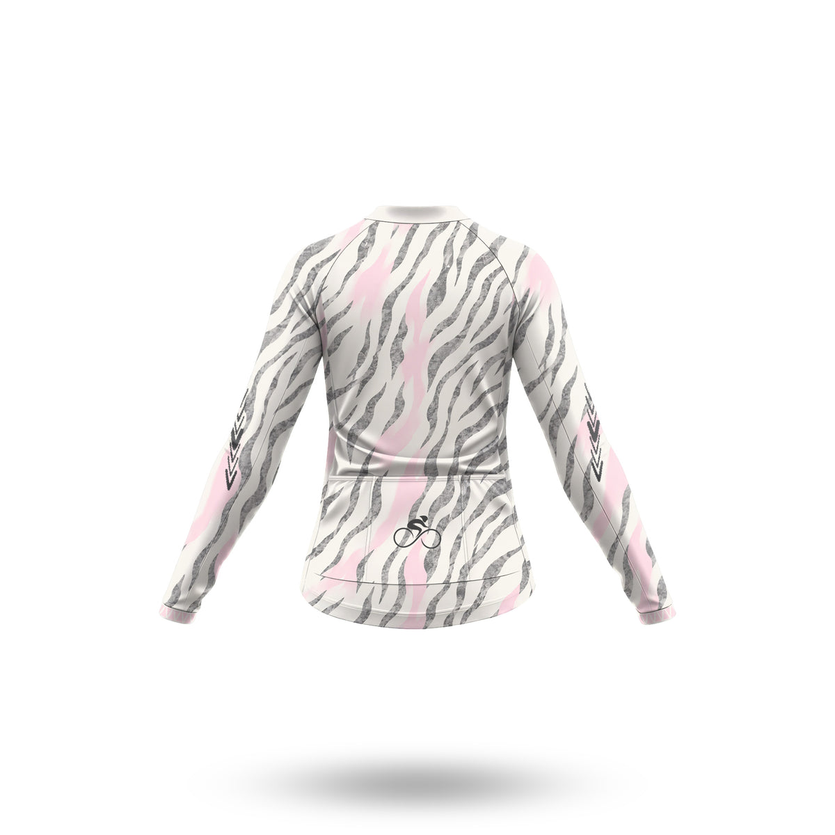 Tenue de cyclisme femme à manches longues Colorful Abstract Movement