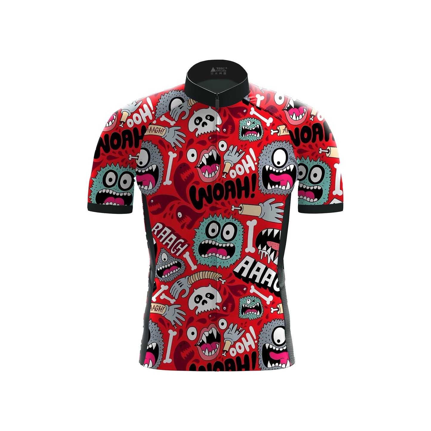 Screaming Graphic Men's Short Sleeve Cycling Kit