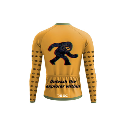 Glitched Gaze Men's Long Sleeve Cycling Kit