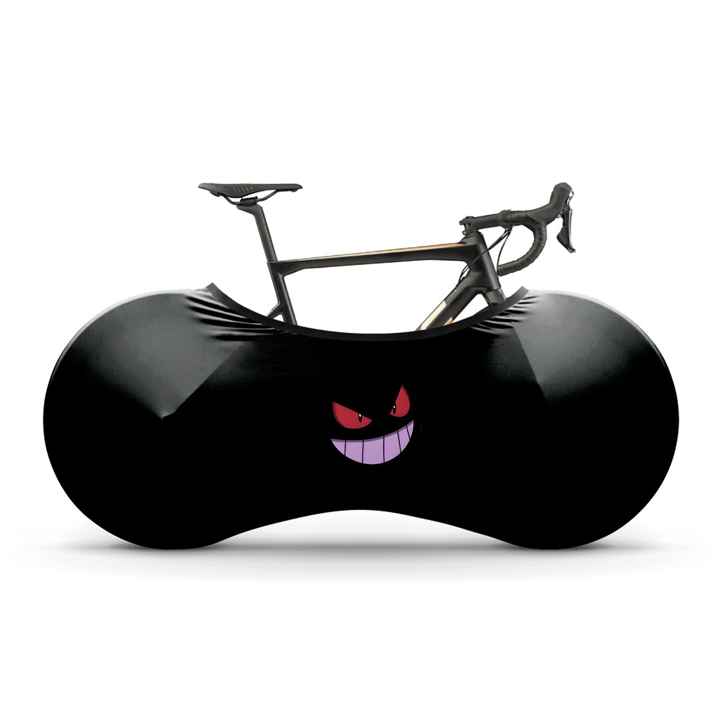 gangster ghost Black Bicycle Wheels Cover