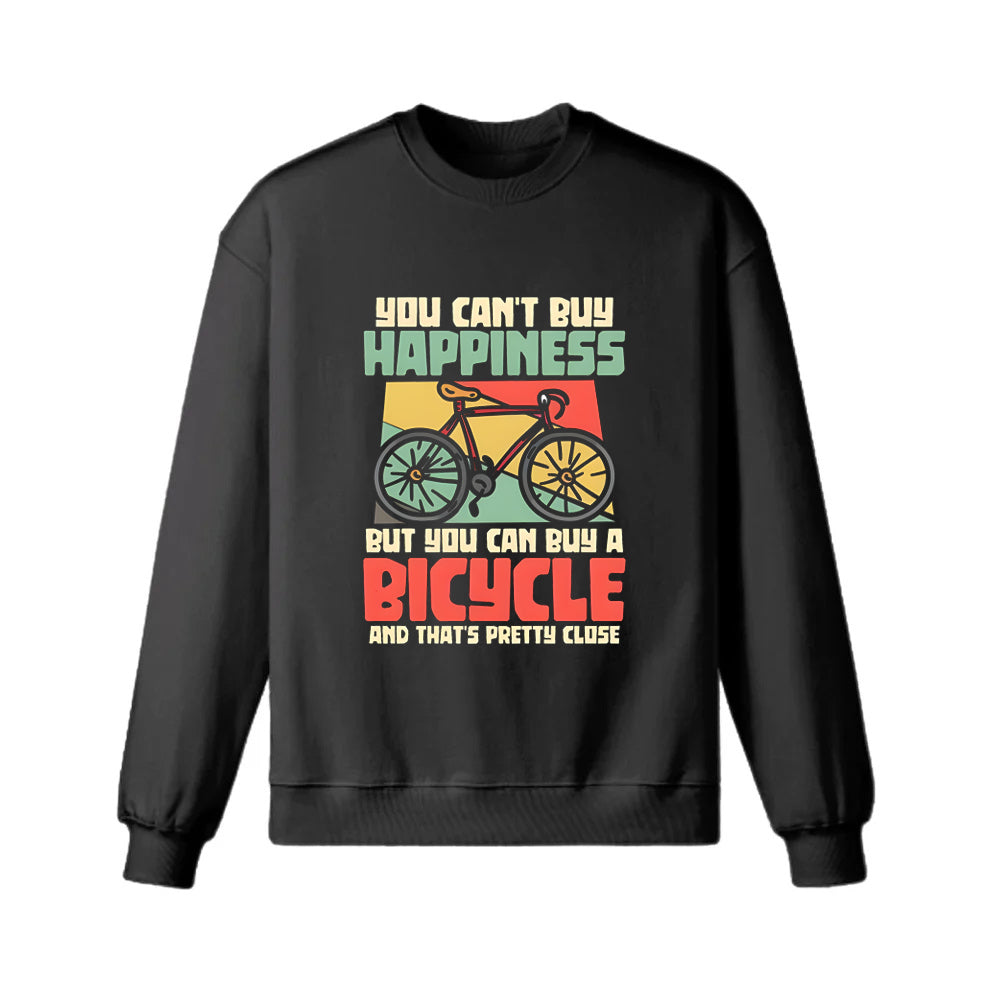 Sweat-shirt cycliste buveur de café