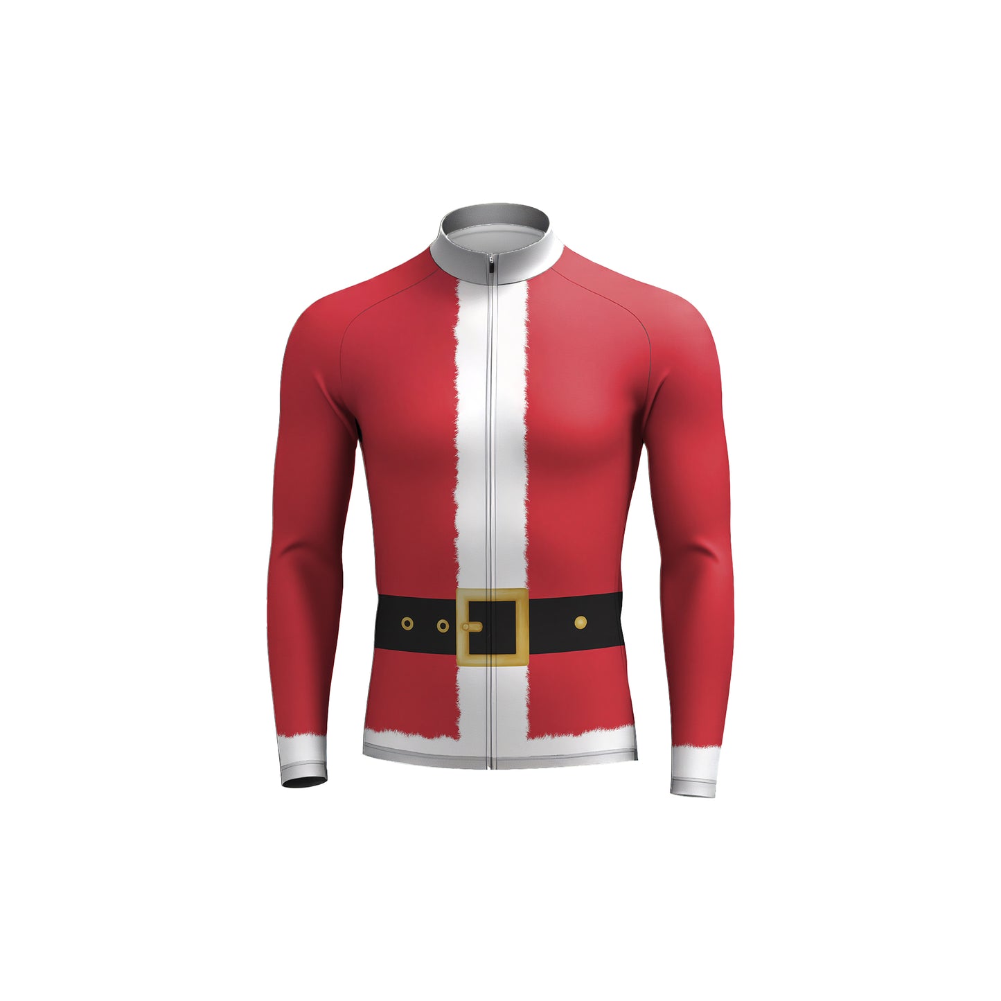 Santa Claus costume Men's Long Sleeve Cycling Kit