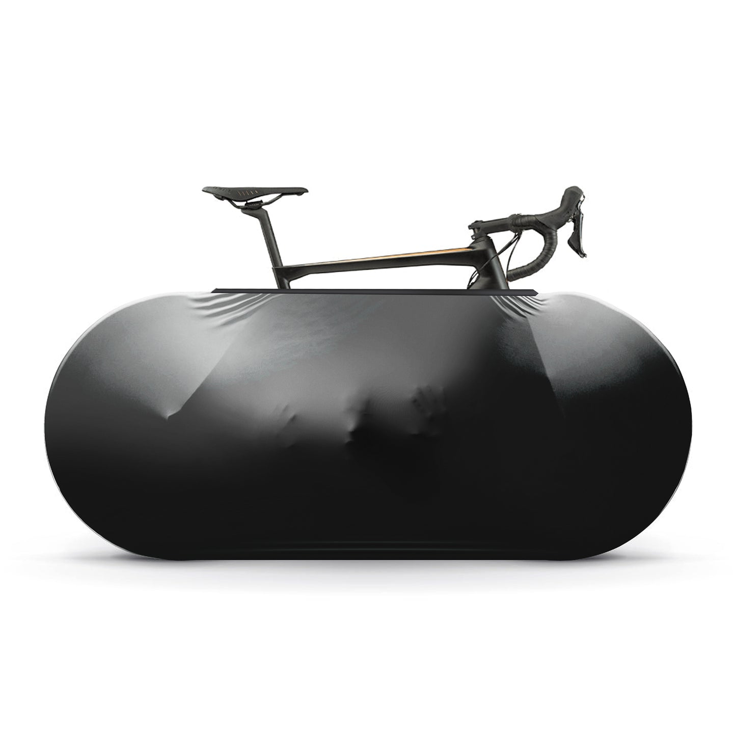 Ghost Black Bicycle Wheels Cover