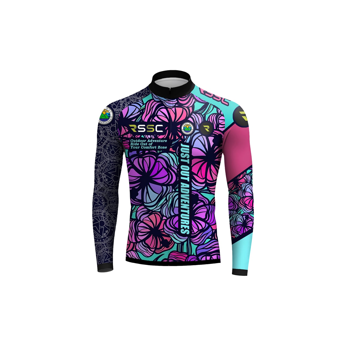 JUST OUT ADVENTURES Men's Long Sleeve Cycling Kit