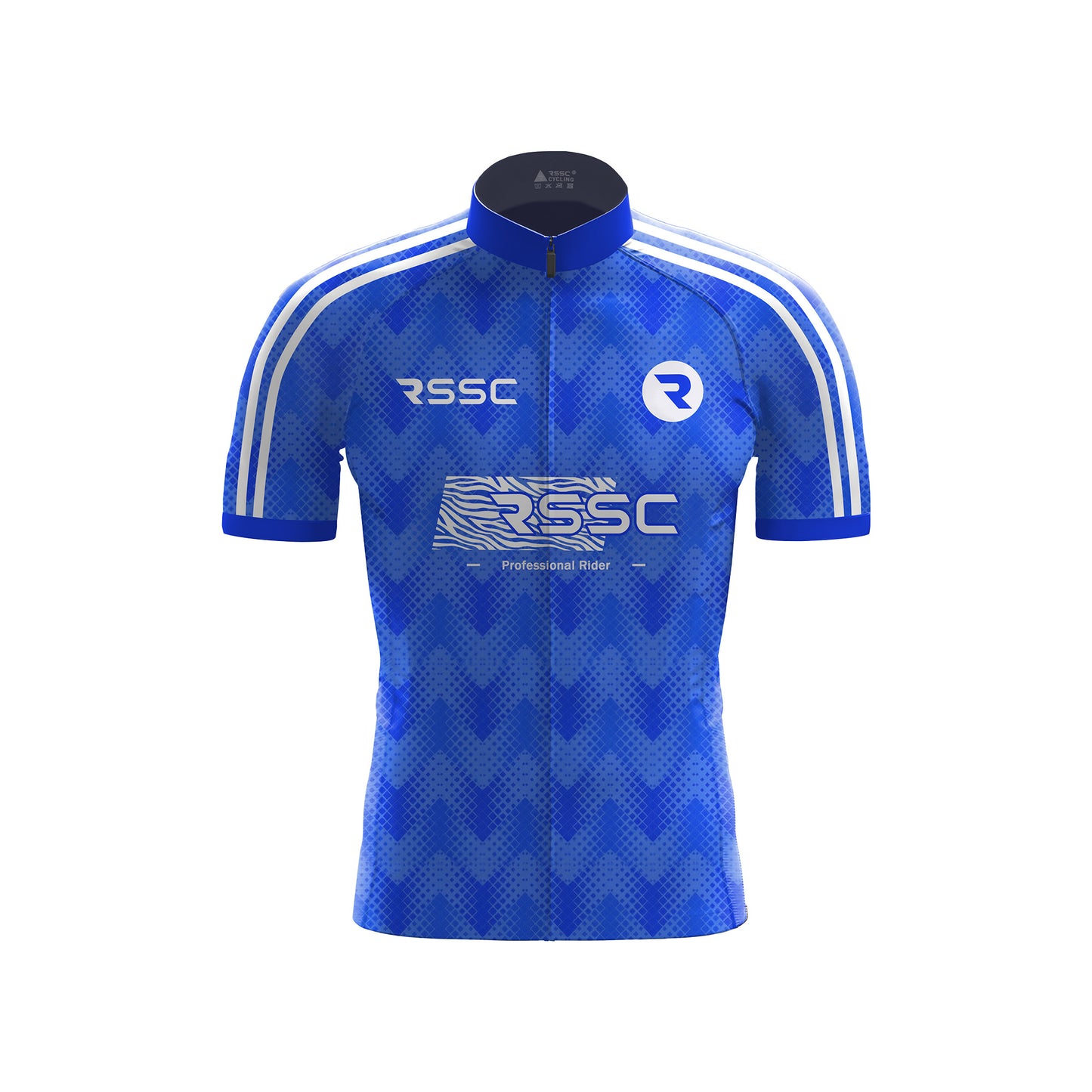 Digital Cobalt Men's Short Sleeve Cycling Kit