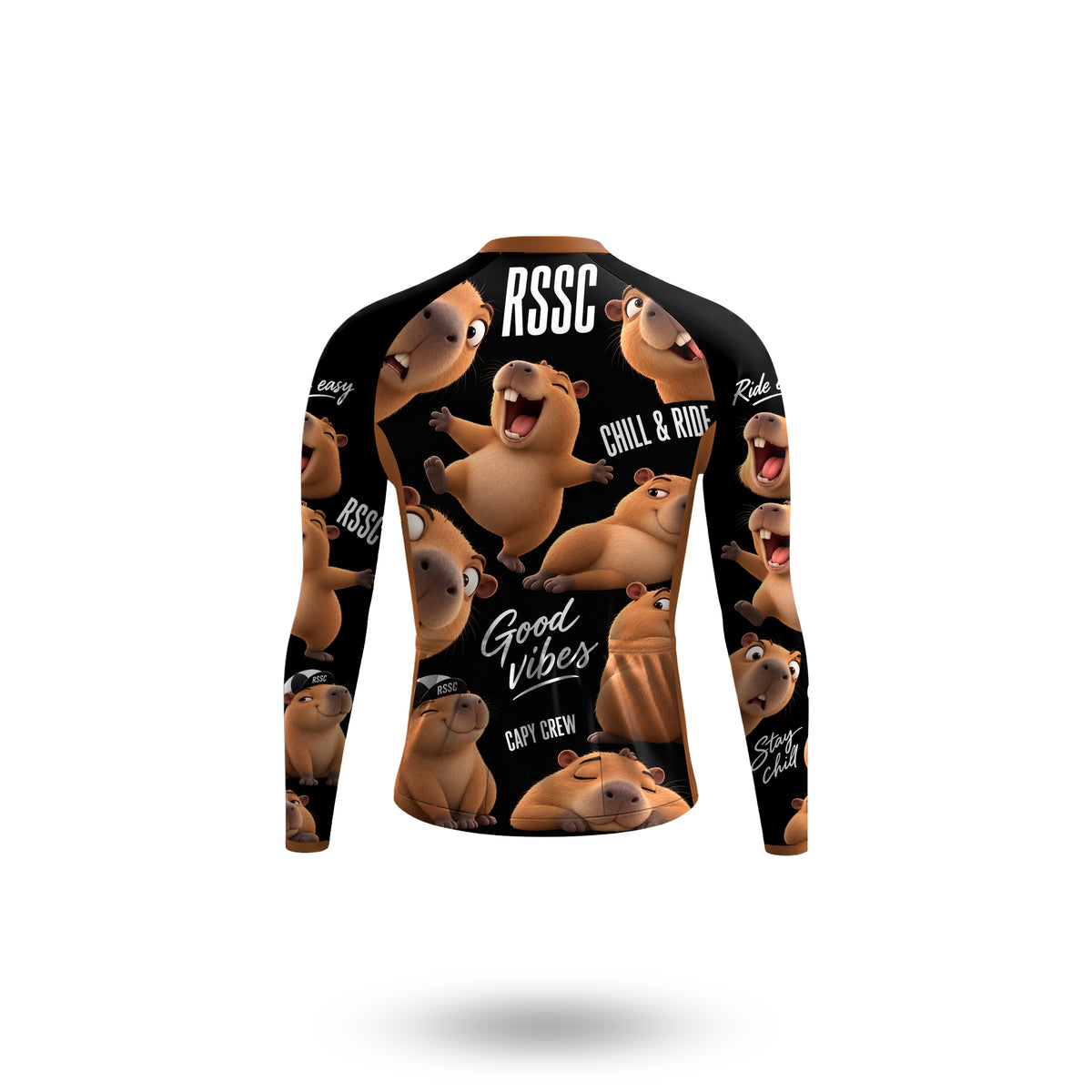 Bone Grab Langarm-Radtrikot für Herren