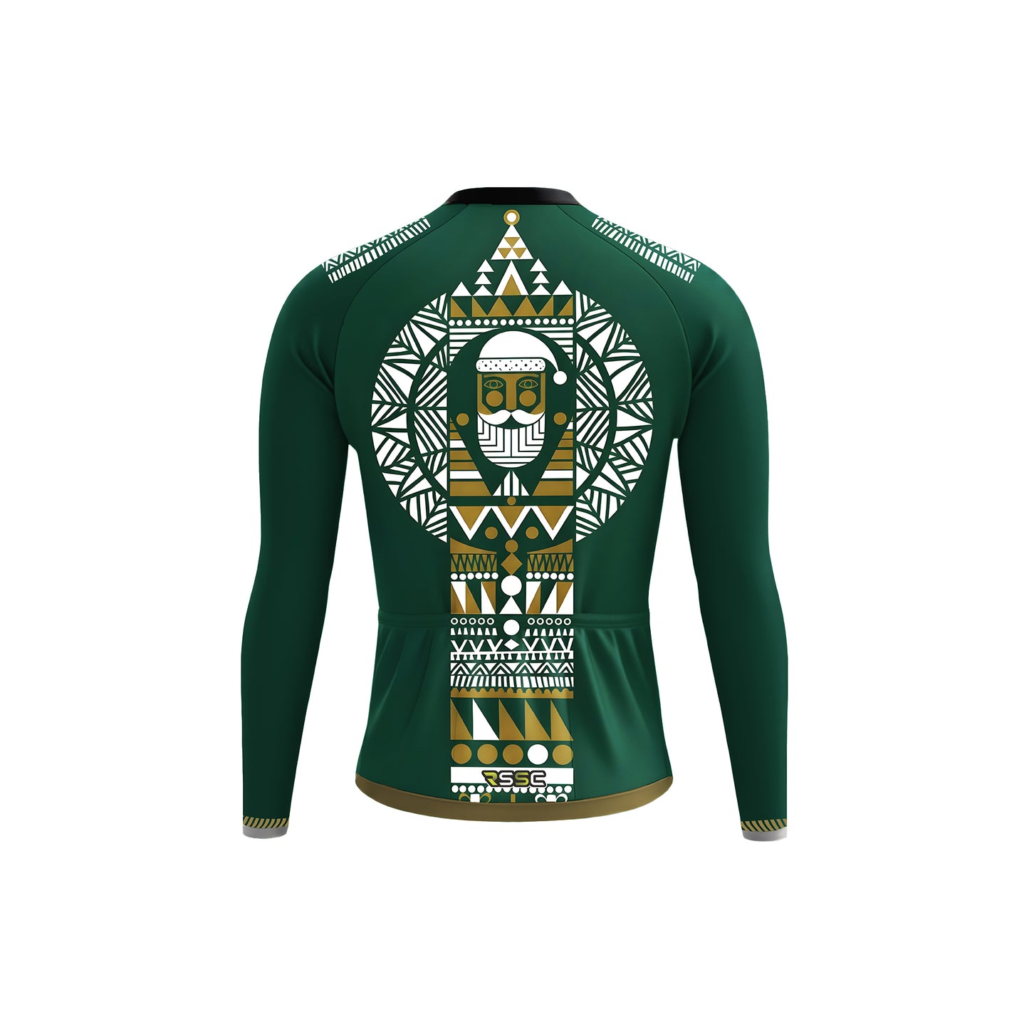Christmas Totem Men's Long Sleeve Cycling Kit
