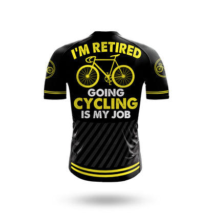 I'm Retired Men's Short Sleeve Cycling Kit