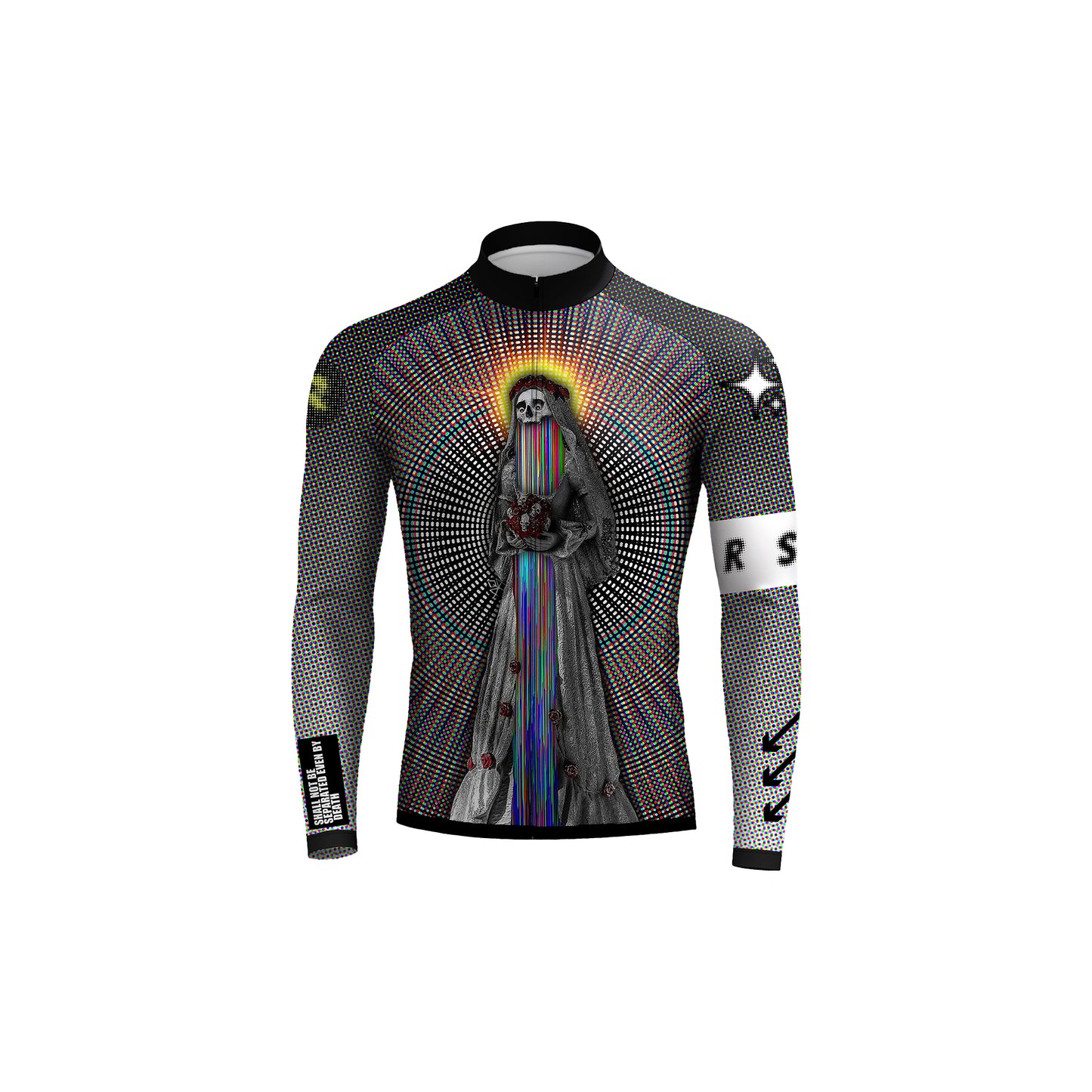 Never part till death Men's Long Sleeve Cycling Kit