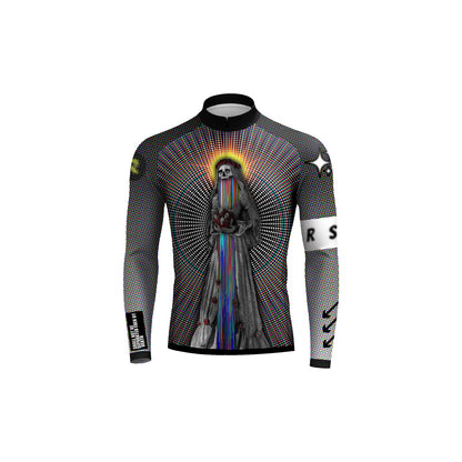 Never part till death Men's Long Sleeve Cycling Kit