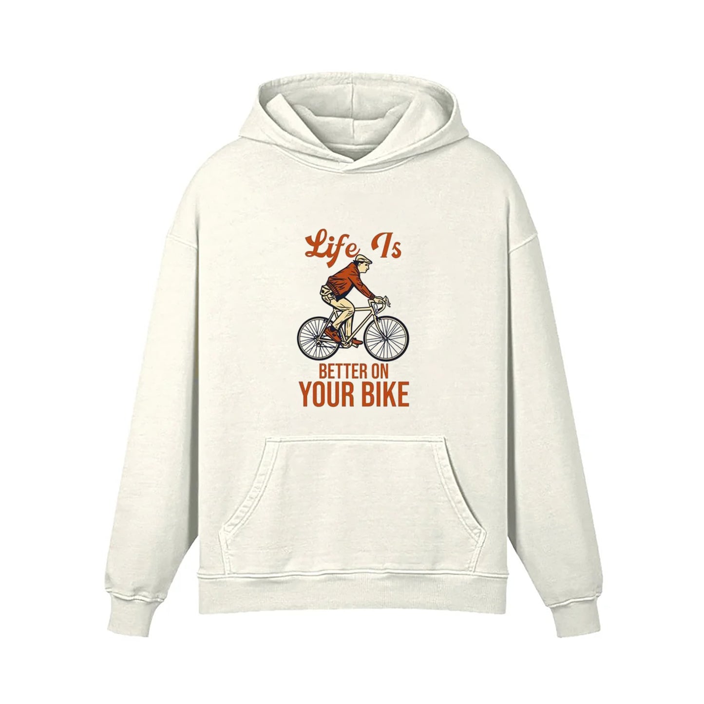 Cycling Poster Hoodie