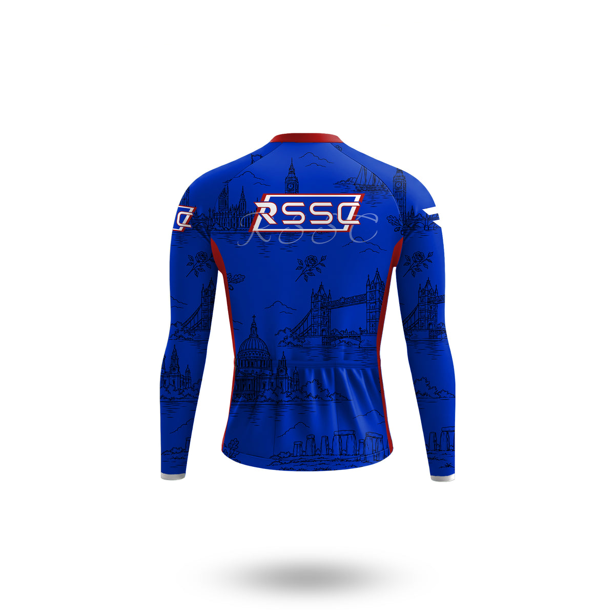 Bone Grab Langarm-Radtrikot für Herren