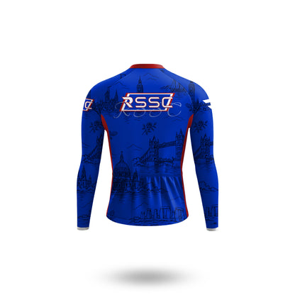 Bone Grab Langarm-Radtrikot für Herren