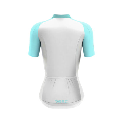 Rssc Blue Women's Short Sleeve Cycling Kit