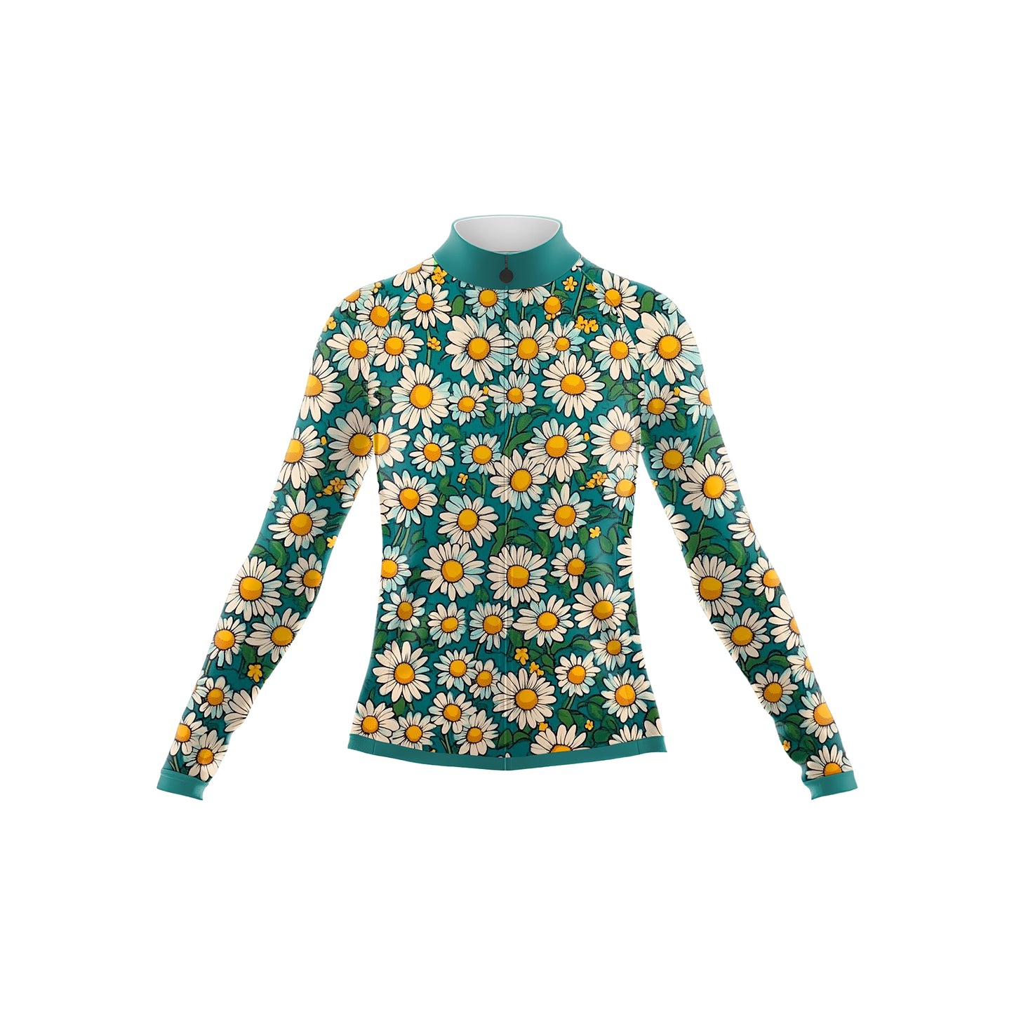 A sea of daisies Women's Long Sleeve Cycling Kit