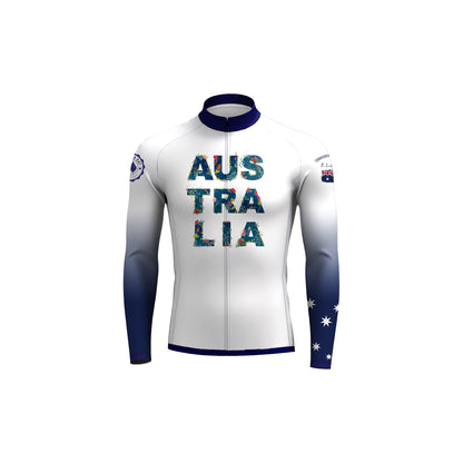 Australia Men's Long Sleeve Cycling Kit