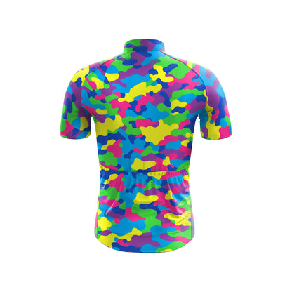 Neon Vanish pro Men's Short Sleeve Cycling Kit