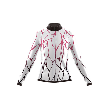Shimmer Crack Women's Long Sleeve Cycling Kit