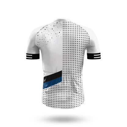 White Classic Men's Short Sleeve Cycling Kit