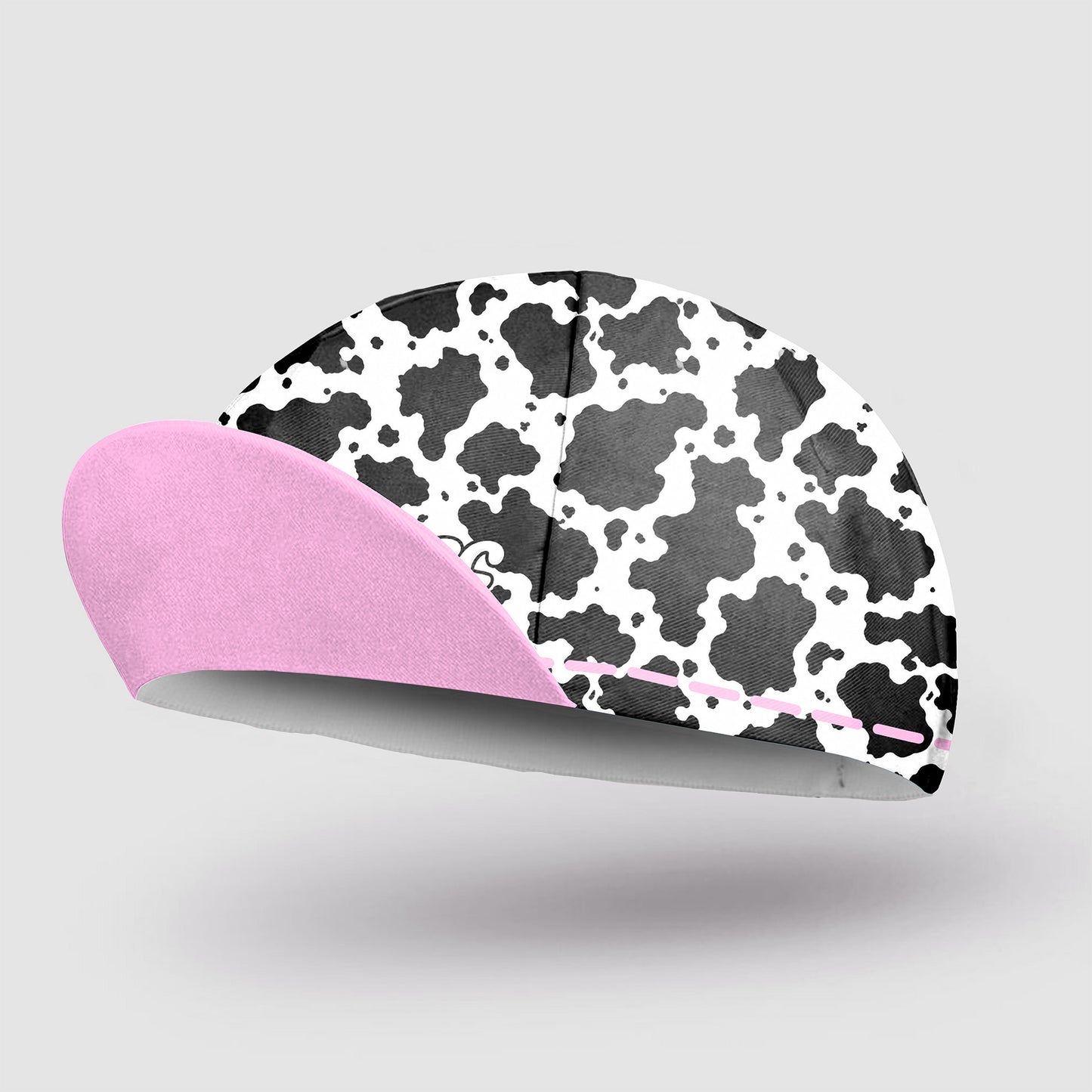 Pink Cow Cycling Cap