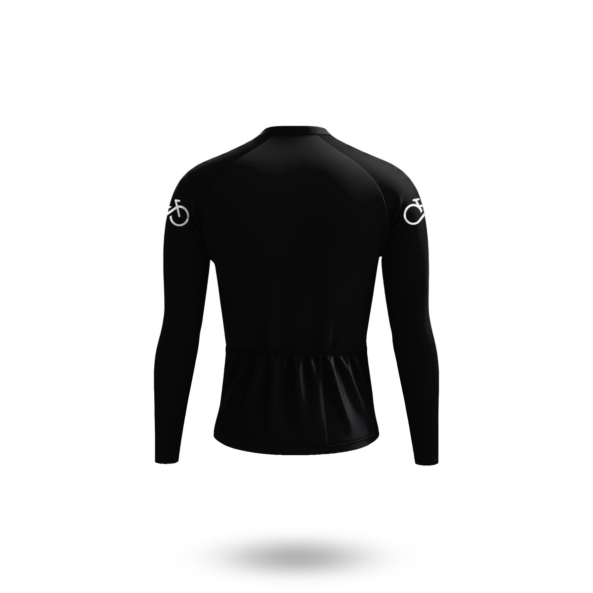 Bike Forever black Men's Long Sleeve Cycling Kit