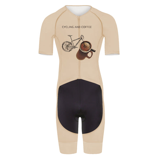 Cycling And Coffee Men's Triathlon Suit