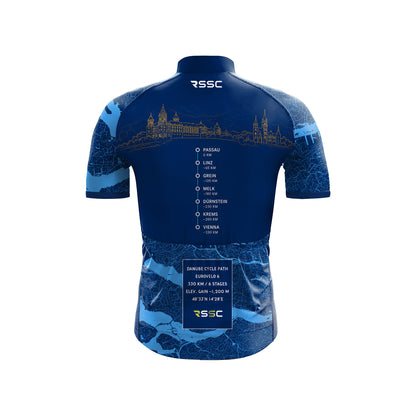 Along the Danube Men's Short Sleeve Cycling Kit