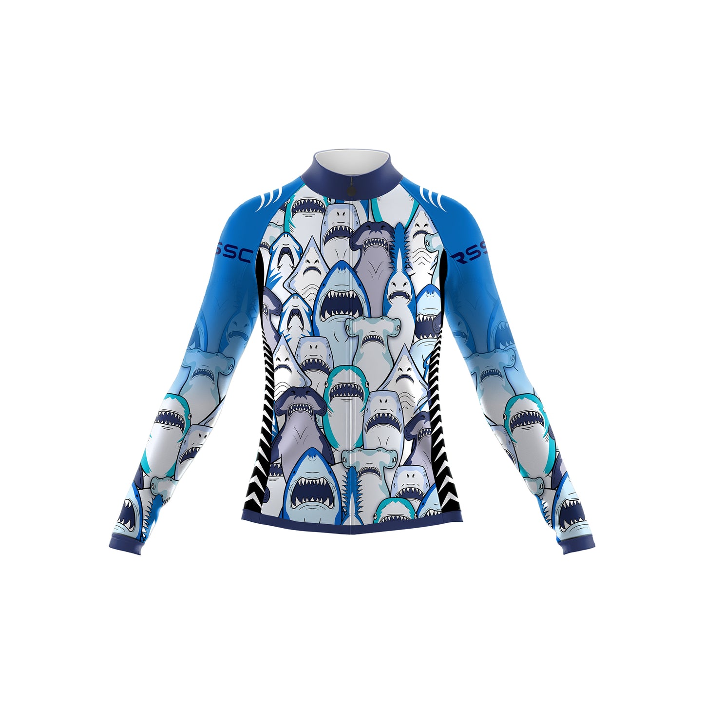 Bike And Smile Langarm-Fahrradset für Herren