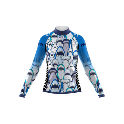 Bike And Smile Langarm-Fahrradset für Herren