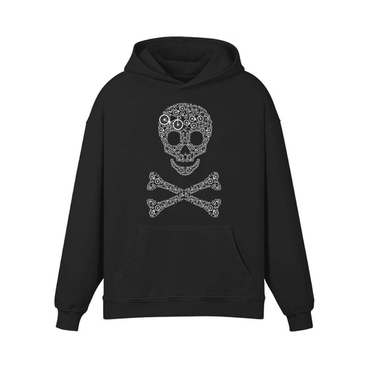 Skull Bicycle Hoodie