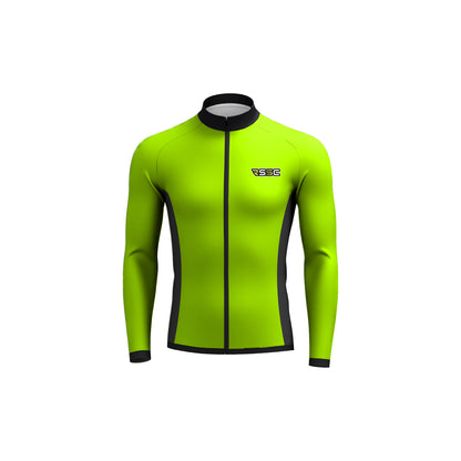 Green flash Men's Long Sleeve Cycling Kit