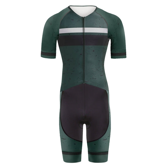 Deep Green Men's Triathlon Suit