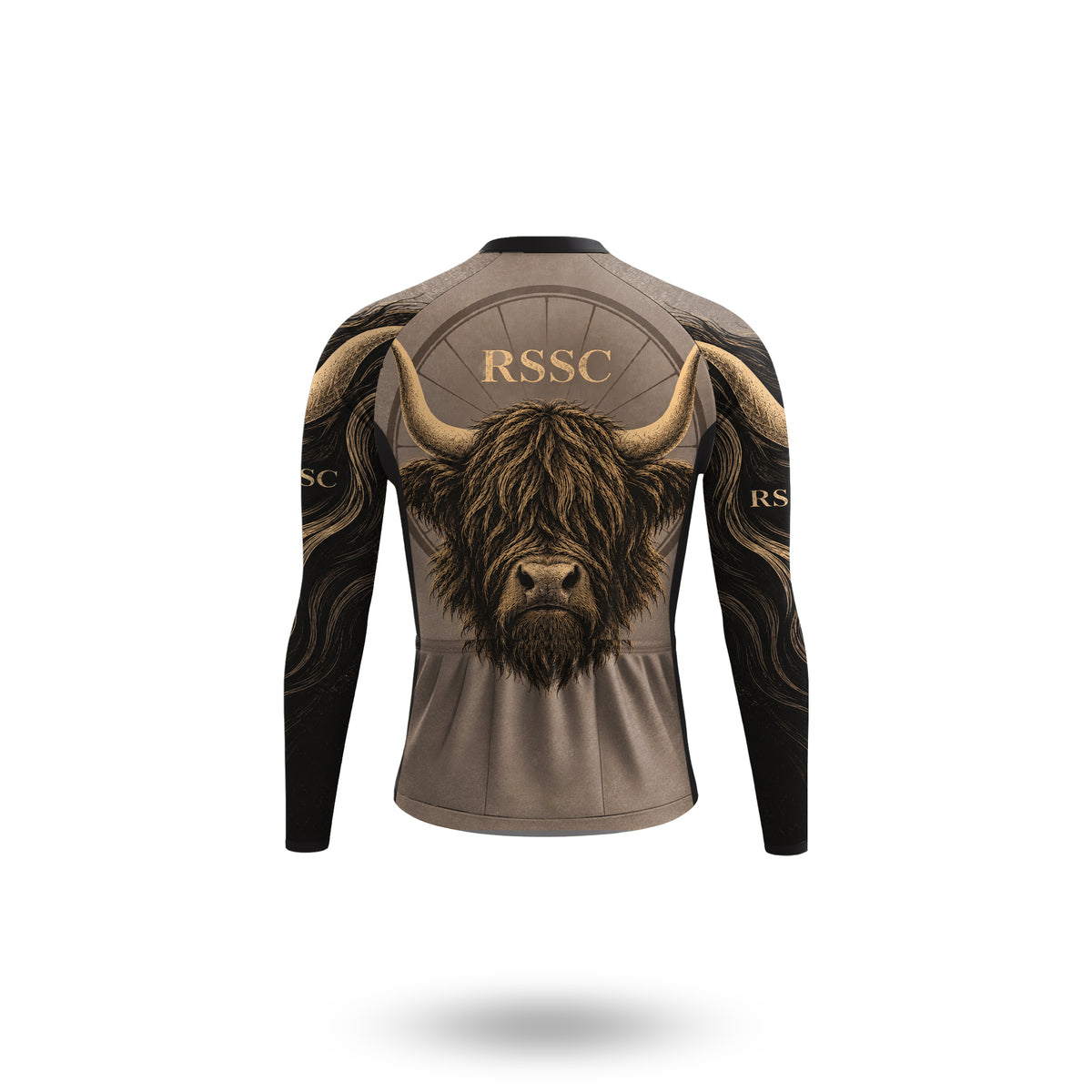 Bone Grab Langarm-Radtrikot für Herren