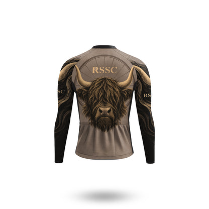 Bone Grab Langarm-Radtrikot für Herren