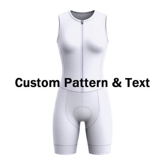 Custom Women's Sleeveless Triathlon Suit