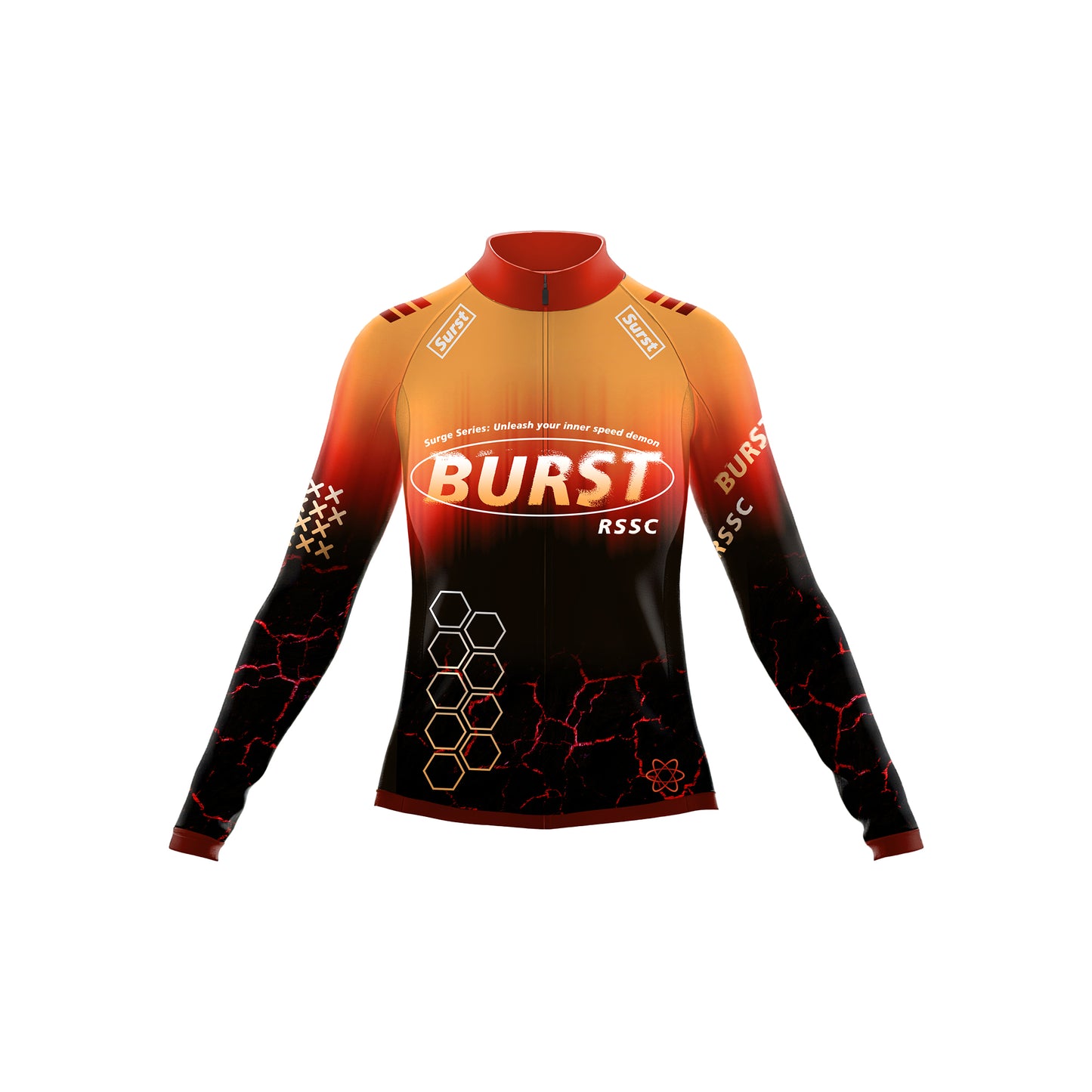 RSSC Burst Women's Long Sleeve Cycling Kit