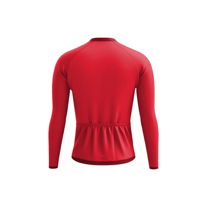 Red Signal Men's Long Sleeve Cycling Kit