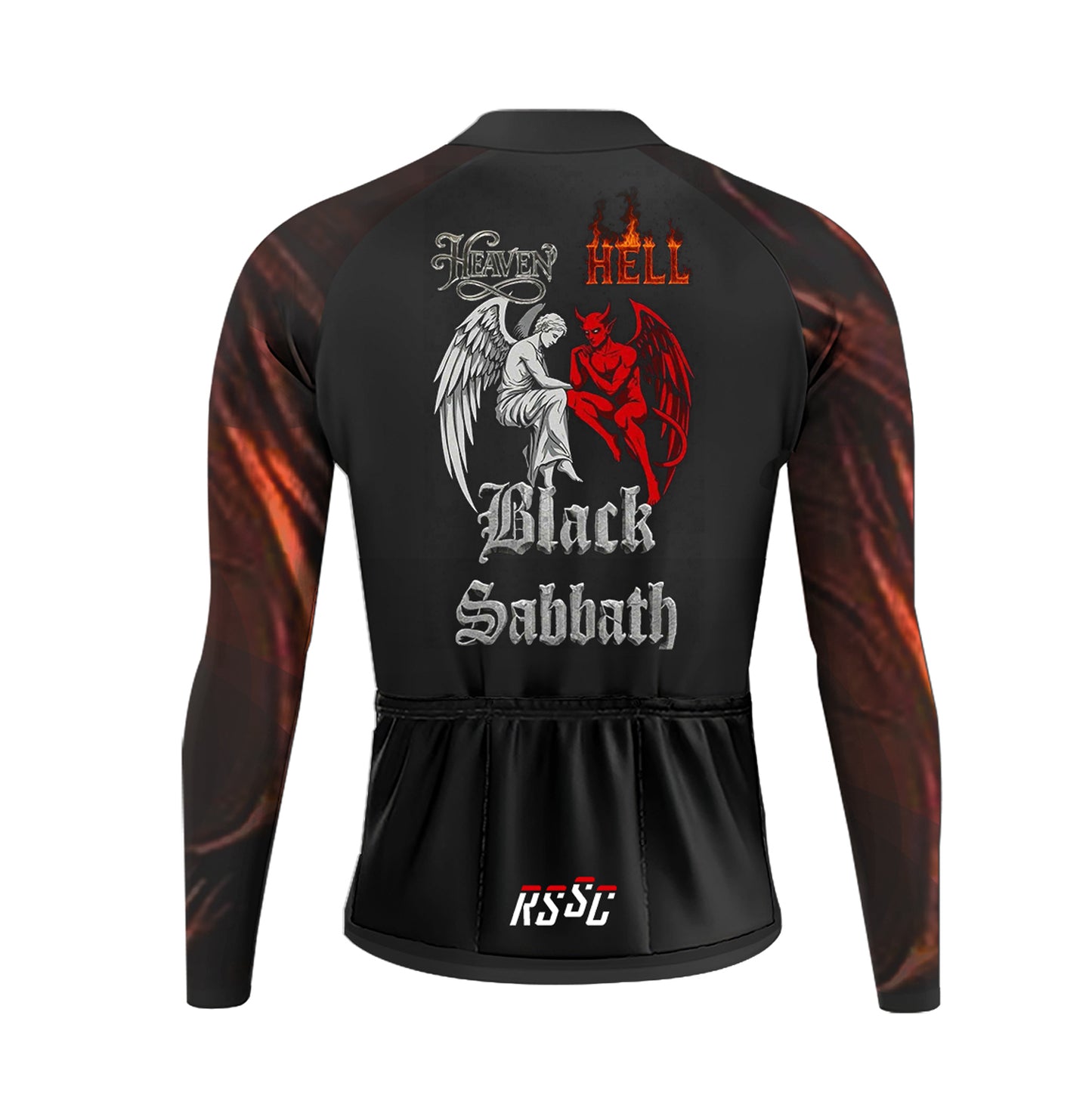 Black Sabbath Men's Long Sleeve Cycling Kit