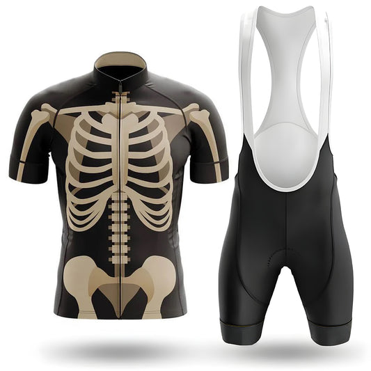 Retro Skeleton Men's Short Sleeve Cycling Kit