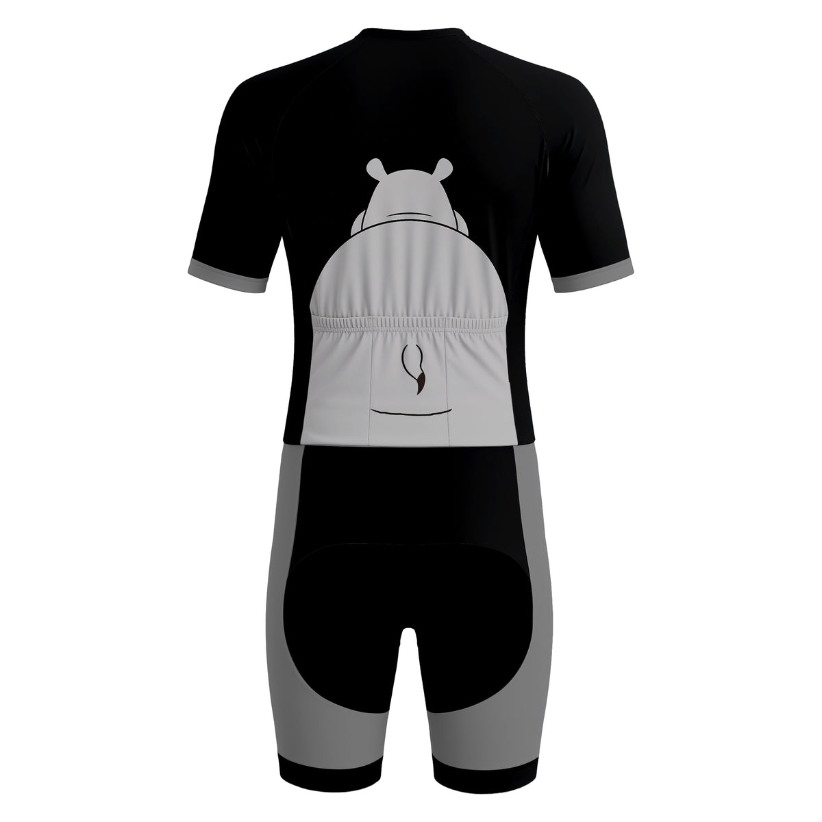 Road Hippo Men's Short Sleeve Triathlon Suit