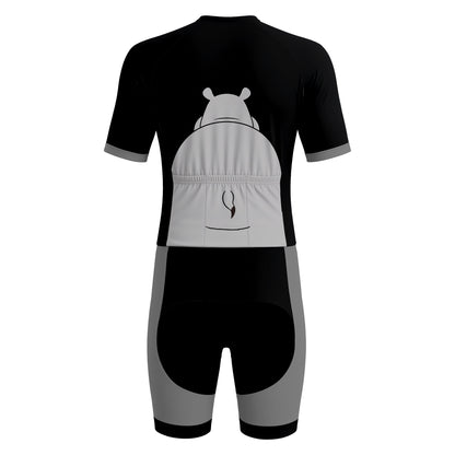 Road Hippo Men's Short Sleeve Triathlon Suit
