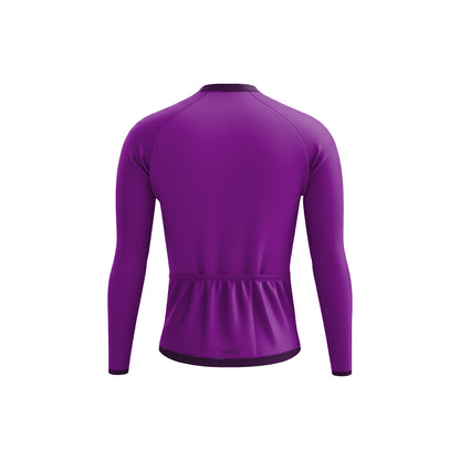 Purple Signal Men's Long Sleeve Cycling Kit