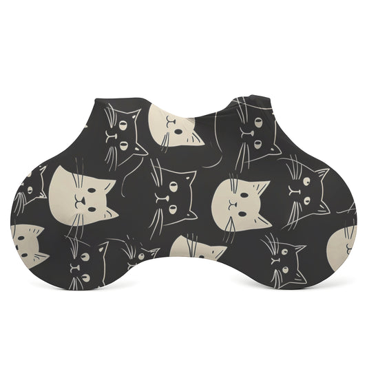 Happy Emoticon Cat Bicycle Full Cover