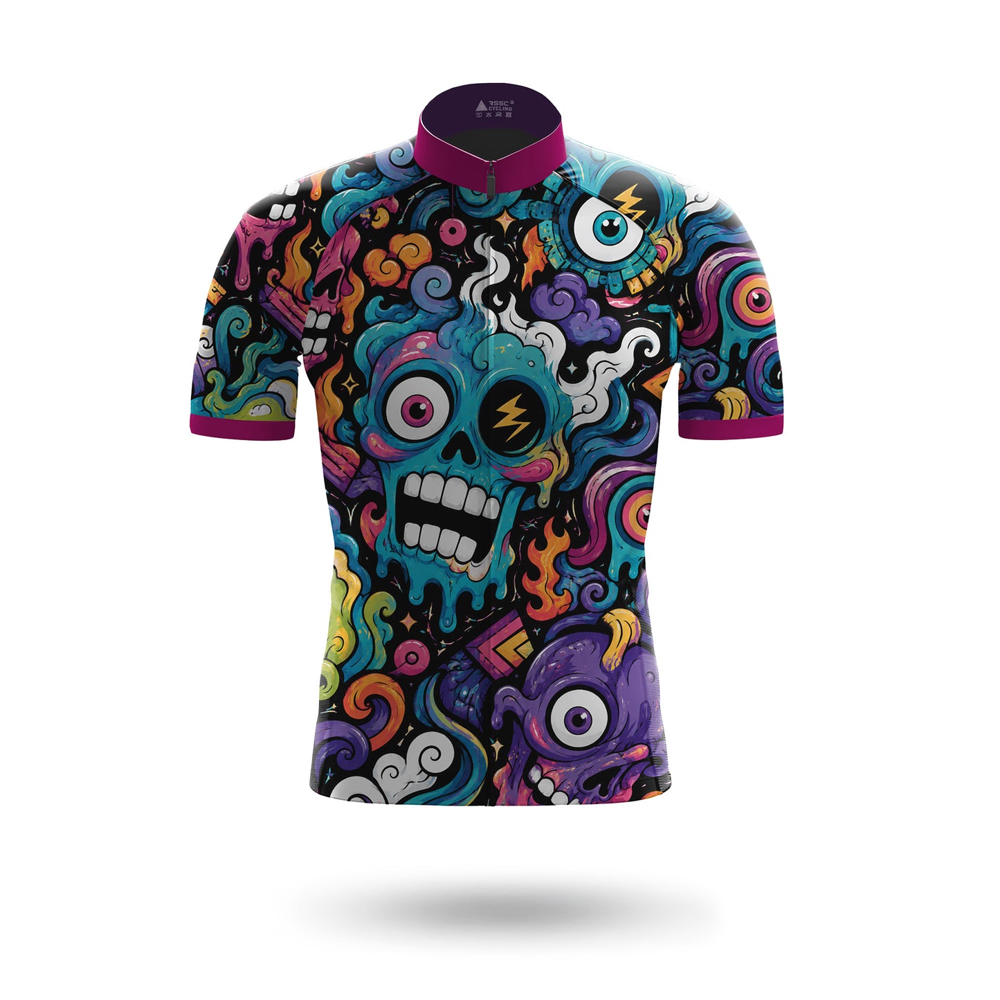 Alien Creatures Multicolor Men's Cycling Kit