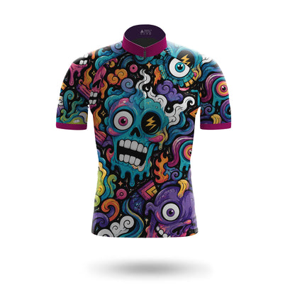 Alien Creatures Multicolor Men's Cycling Kit