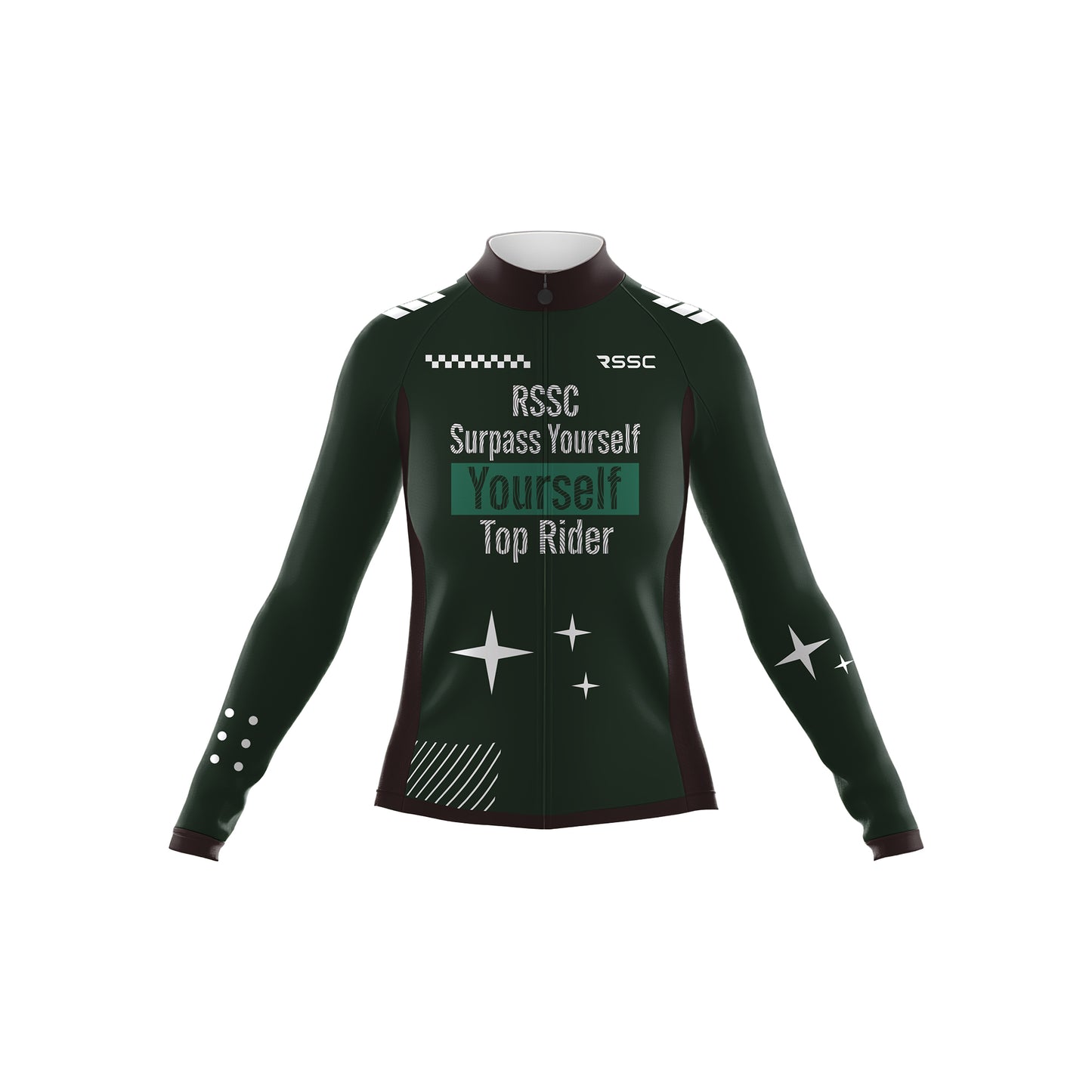 Bike And Smile Langarm-Fahrradset für Herren