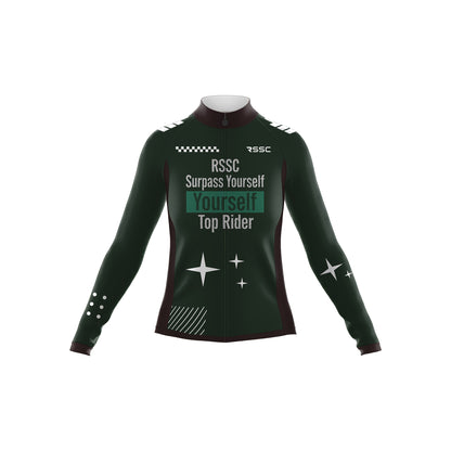 Bike And Smile Langarm-Fahrradset für Herren