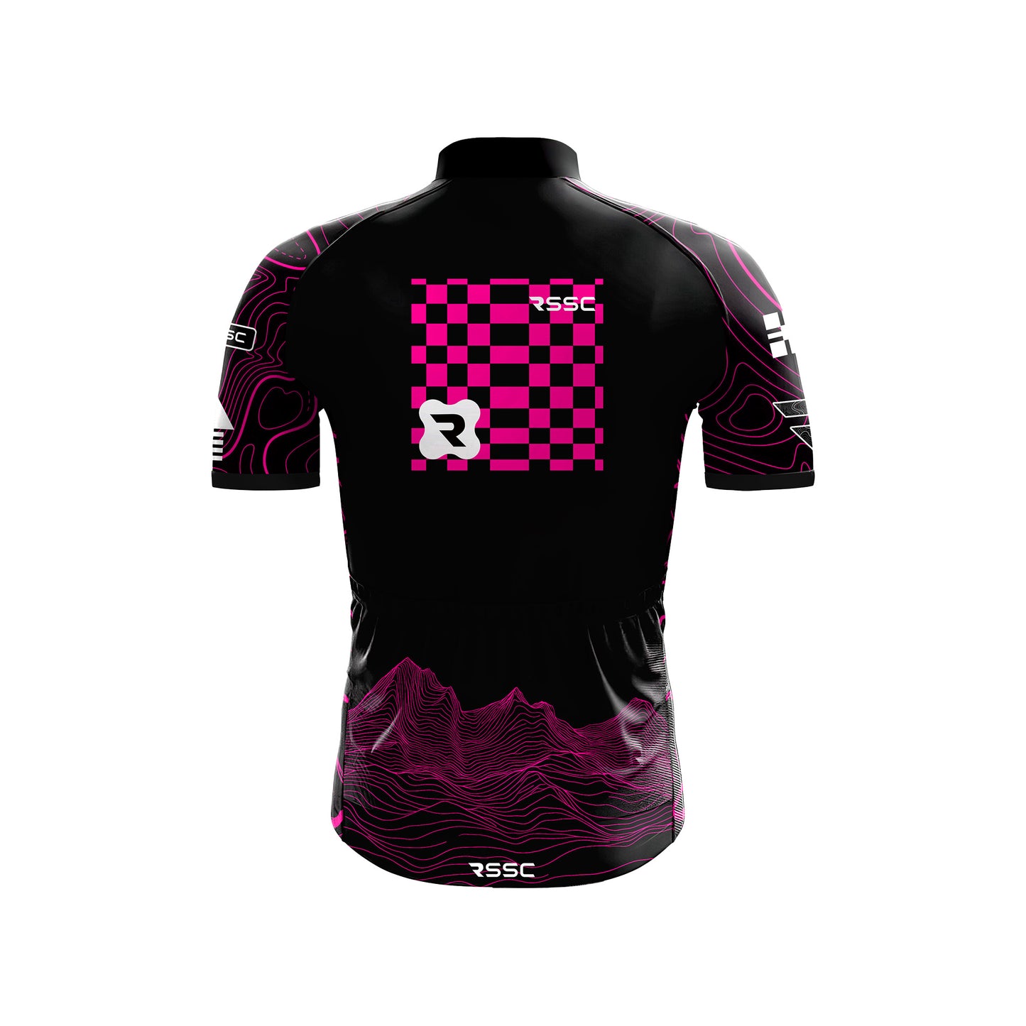 Pink Slipstream Men's Short Sleeve Cycling Kit