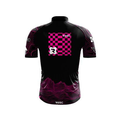 Pink Slipstream Men's Short Sleeve Cycling Kit