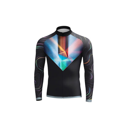 Bike And Smile Langarm-Fahrradset für Herren